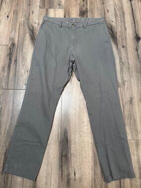 Old Navy Mens Slim Rotation Pants 36x32 Dark Grey Cotton Blend